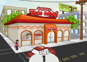 Mia: Papa's Taco captură de ecran a jocului