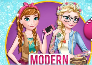 Moderní Frozen Looks snímek obrazovky hry