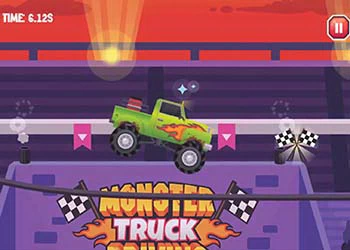 राक्षस ट्रक ड्राइविंग खेल का स्क्रीनशॉट