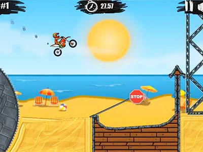 Moto X3M Pool Party Online for Free on NAJOX.com
