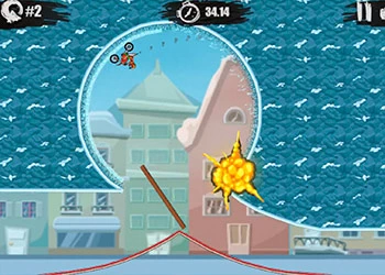 Moto X3M 4 Inverno captura de tela do jogo