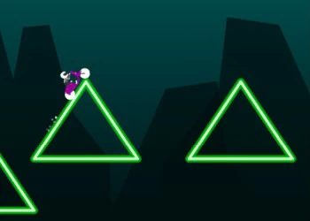 Neon Biker game screenshot
