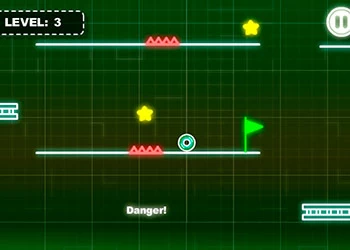 Neon Road snímek obrazovky hry