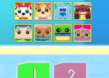 Nick Jr Block Star Challenge captură de ecran a jocului