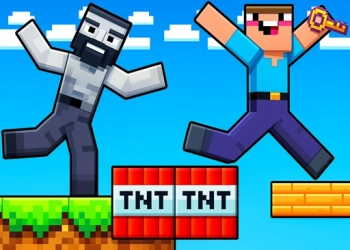 Noob: parkourtrucs schermafbeelding van het spel