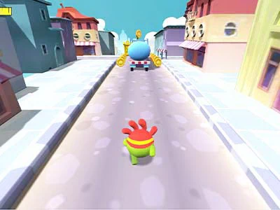 Over Nom Run schermafbeelding van het spel