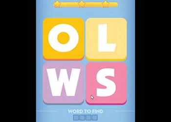 OMG Word Pop game screenshot
