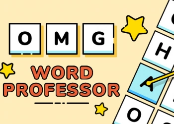 Omg Word Professori o'yin skrinshoti