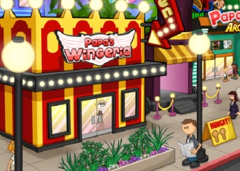 Pappa's Wingeria schermafbeelding van het spel