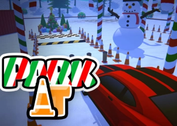 Park It Crăciun captură de ecran a jocului