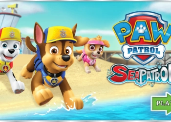 Patrulha Canina: Patrulha Marítima captura de tela do jogo