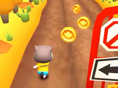 Zwierzak Tom Run zrzut ekranu gry