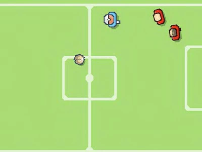 Pixel Soccer o'yin skrinshoti