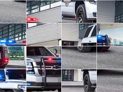 Police Cars Slide game screenshot