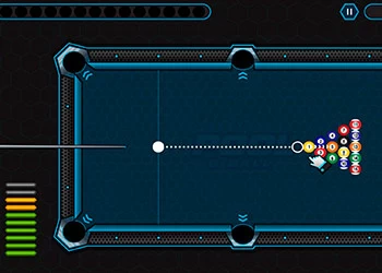 Pool 8 Ball snímek obrazovky hry