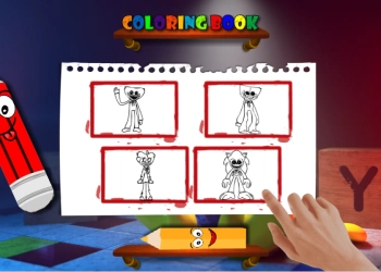 Βιβλίο Ζωγραφικής Poppy Playtime στιγμιότυπο οθόνης παιχνιδιού