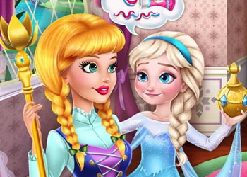 Prank the Nanny: Baby Elsa Frozen game screenshot
