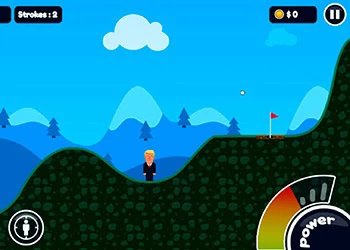Presidentiële Golf schermafbeelding van het spel