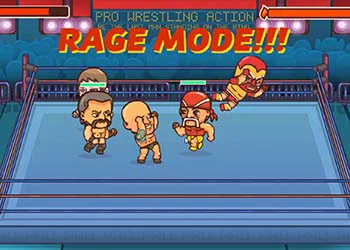 Pro-Wrestling-Action Spiel-Screenshot