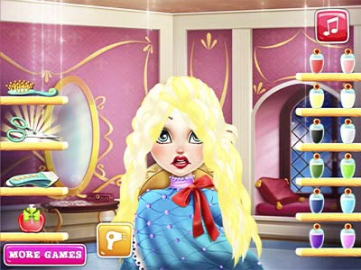 Pure Princess Real Haircuts snímek obrazovky hry