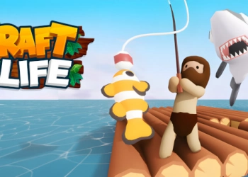 Raft Life game screenshot
