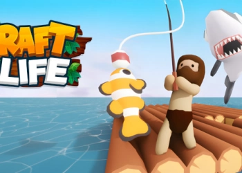 Raft Life snímek obrazovky hry