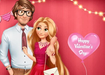 Rapunzel Be My Valentine skærmbillede af spillet