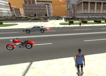 რეალური Gangster City Crime Vegas 3D თამაშის სკრინშოტი