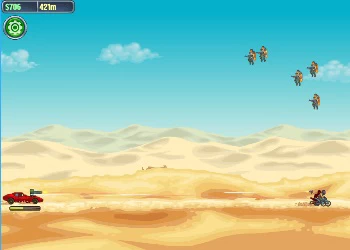 Estrada Da Fúria: Ataque No Deserto captura de tela do jogo