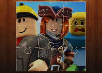 Roblox: Craftbox Jigsaw Puzzle skærmbillede af spillet