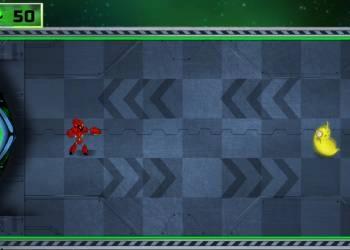 Robots Versus Buitenaardse Wezens schermafbeelding van het spel