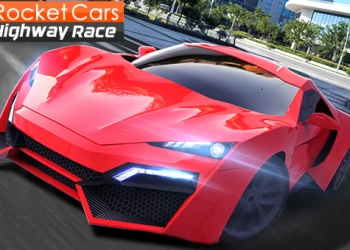 Rocket Cars Highway Race játék képernyőképe