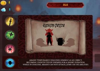 Shadow Ninja - Отмъщение екранна снимка на играта