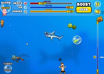 Haiangriff Spiel-Screenshot