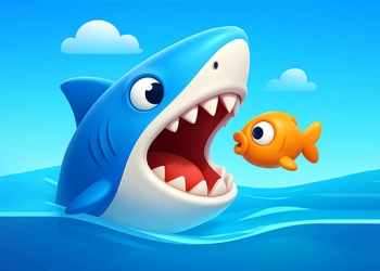 การไล่ล่าของฉลาม ภาพหน้าจอของเกม