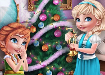Sisters Christmas Room Prep game screenshot