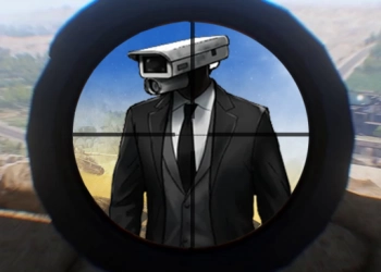 Παιχνίδι Skibidi Toilet Vs Cameraman Sniper στιγμιότυπο οθόνης παιχνιδιού