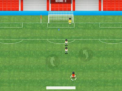 Malý Fotbal snímek obrazovky hry