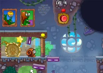 Snail Bob 5 snímek obrazovky hry