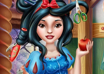 Snow White Real Haircuts game screenshot