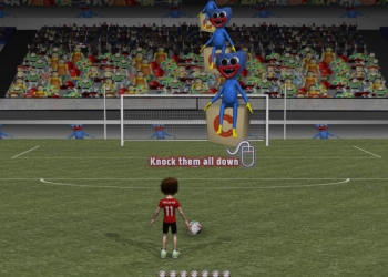 Fußballkind Gegen Huggy Spiel-Screenshot