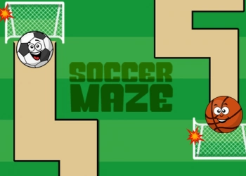 Soccer Maze game screenshot