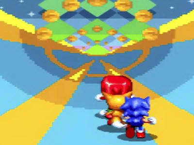 Sonic 2 Pahlawan tangkapan layar permainan