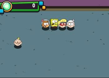 Sponge Bob Portal-Achtervolging schermafbeelding van het spel