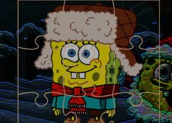 Sponge Bob Mõistatused mängu ekraanipilt