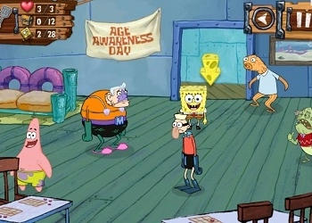 Juegos De Bob Esponja: Misión A Través Del Tiempo captura de pantalla del juego