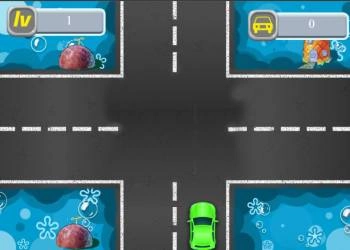 Spongebob: Road Mayhem skærmbillede af spillet