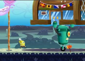 Spongebob Berlari tangkapan layar permainan