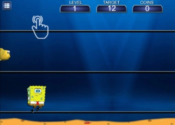 Spongebob Search მონეტის თავგადასავალი თამაშის სკრინშოტი