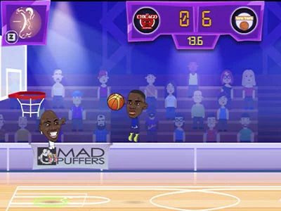 Чемпионат Sports Heads По Баскетболу скриншот игры